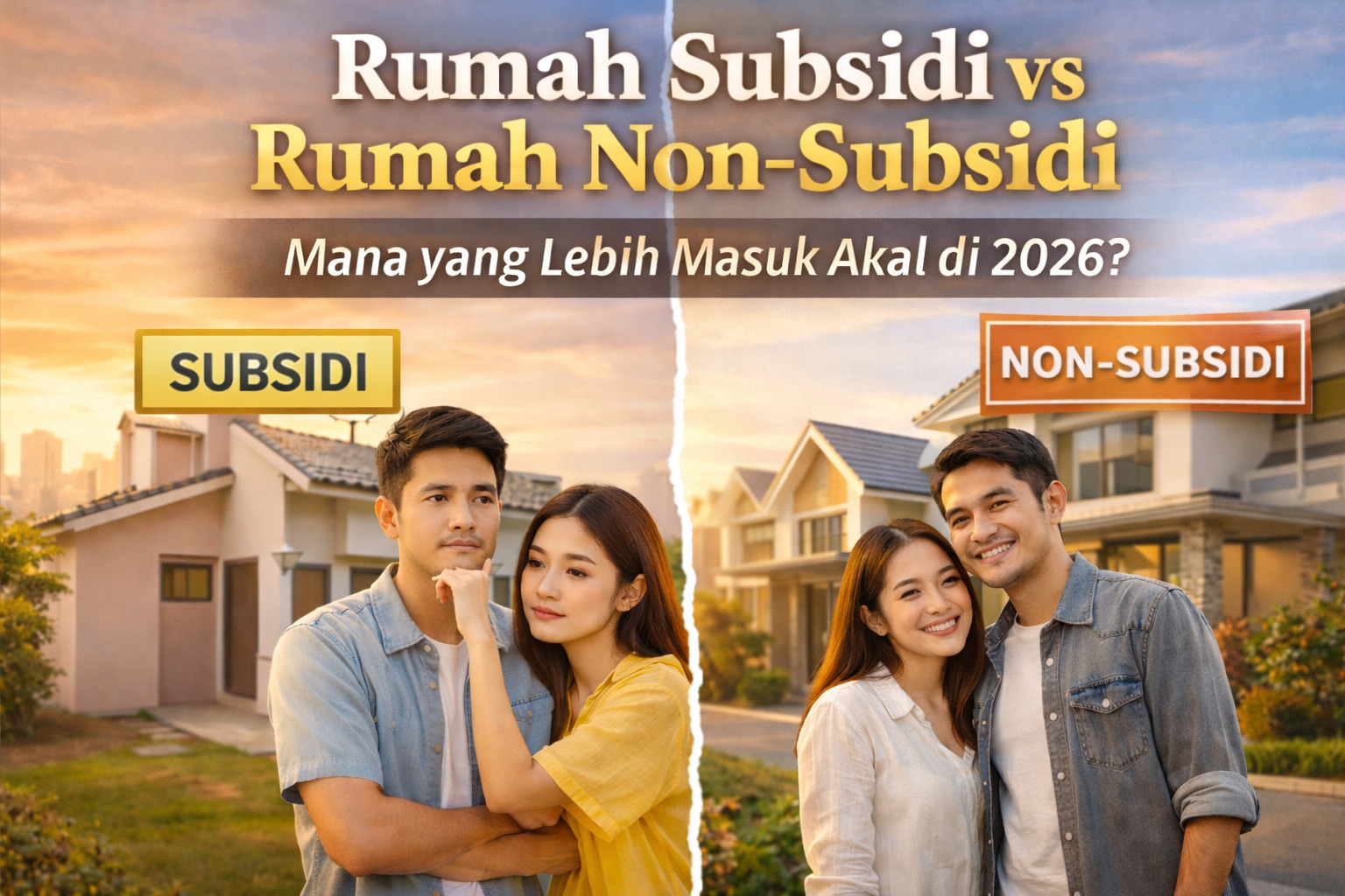 Rumah Subsidi vs Rumah Non-Subsdi - Berita | Maco Properti